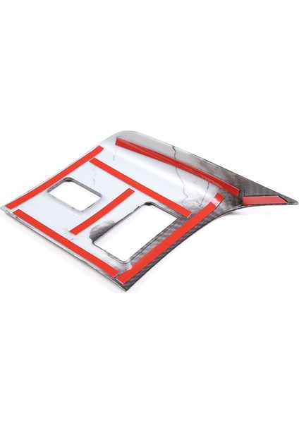 Koltuk Isıtma Kontrol Düğmesi Kapağı Çerçeve Sticker Trim (Yurt Dışından)