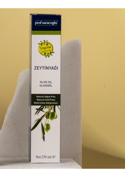 Saf ve Doğal Soğuk Sıkım Zeytinyağı 250 ml