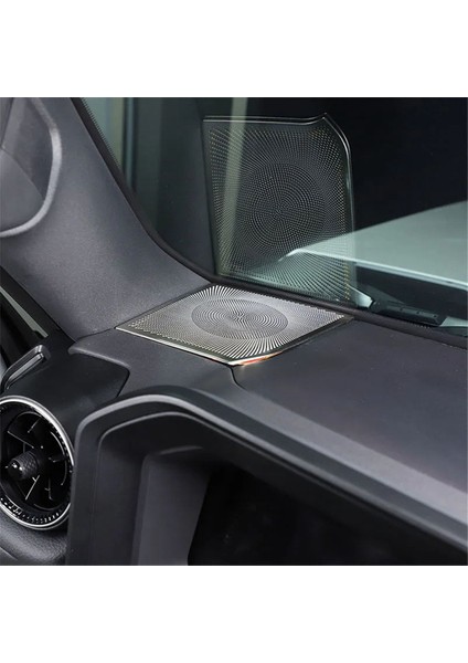 Land Cruiser 250 Araç Gösterge Paneli Yan Korna Kapağı Gümüş Lhd (Yurt Dışından)