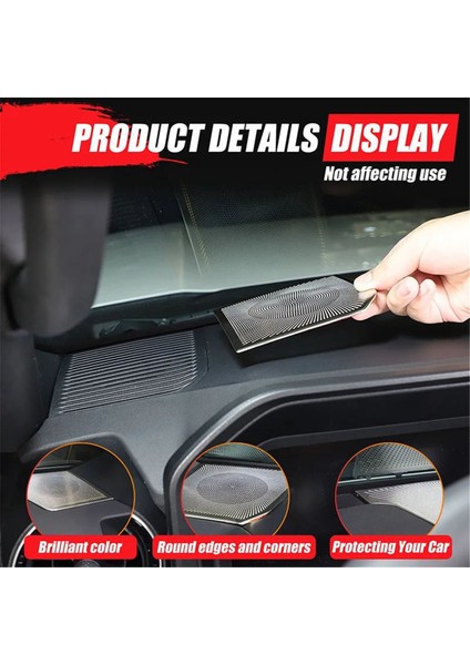 Land Cruiser 250 Araç Gösterge Paneli Yan Korna Kapağı Gümüş Lhd (Yurt Dışından) fırsatları