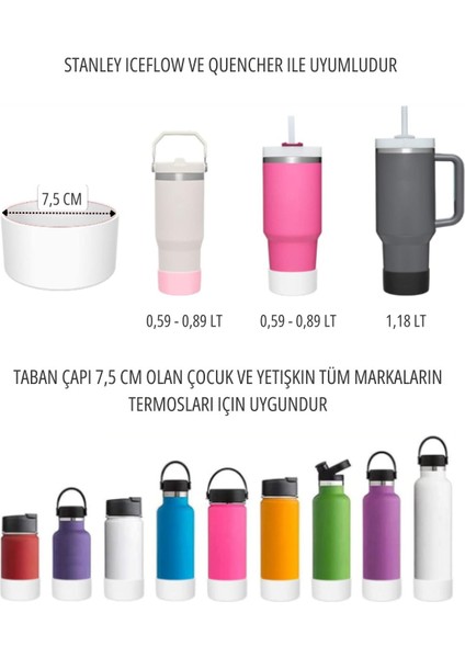 Koruyucu Silikon Altlık Taban Simli Lila Mor