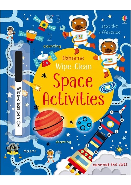 Wipe-Clean Space Activities
