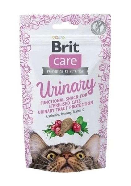 Brit Care Snack Urinary Idrar Sağlığı Destekleyici Kedi Ödül Maması 50 gr