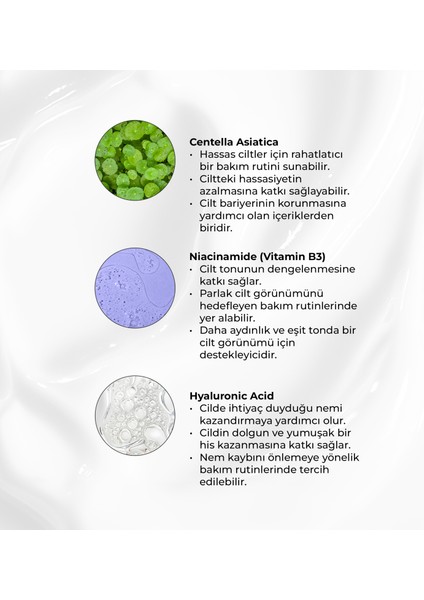 Yatıştırıcı Onarıcı Yüksek Korumalı Centella Soothing Sun Serum SPF 50 + Pa ++++ 50 ml fırsatları
