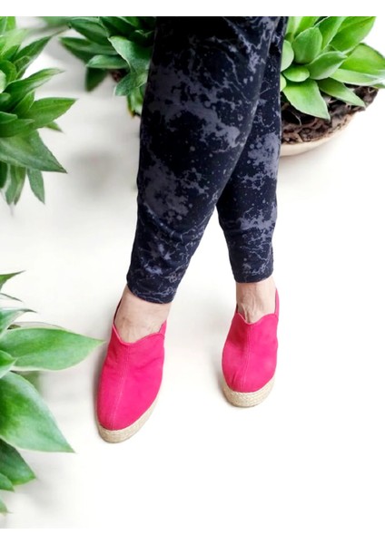 8cm Dolgu Topuk Keten Espadril modelleri