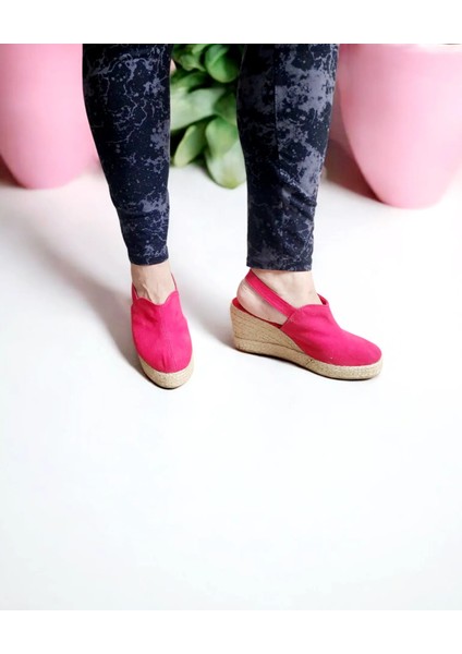 8cm Dolgu Topuk Keten Espadril fırsatları