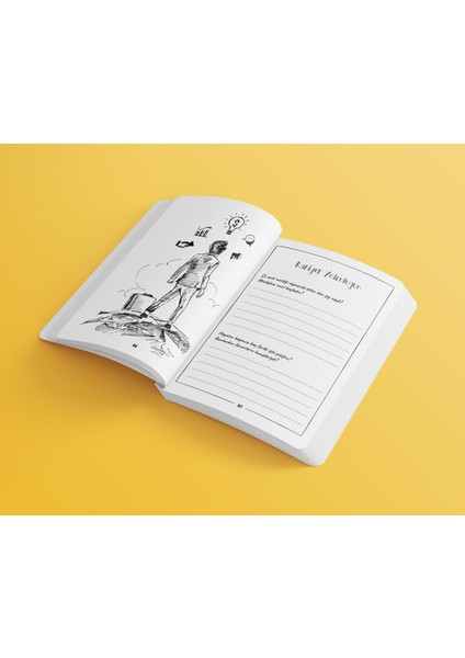 Eşim ve Ben Aramızda Ayraç Kartpostal