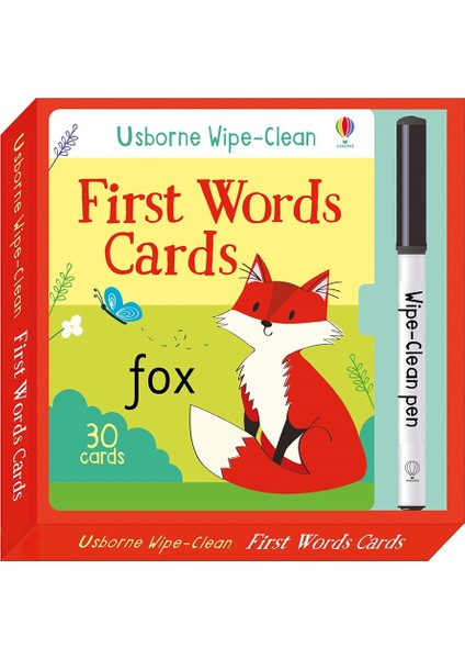Wıpe-Clean Fırst Words Cards