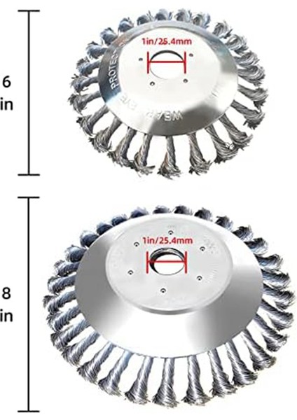Döner Ot Çelik Tel Fırça, Çalı Kesici Düzeltici Seti (Yurt Dışından) modelleri