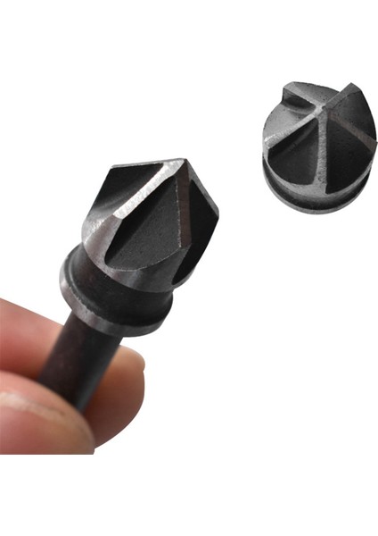 3 Adet 5 Kenarlı Pah Kırma Makinesi 90 Derece Pah Kırma Bıçağı 12-19MM Set (Yurt Dışından) indirimleri