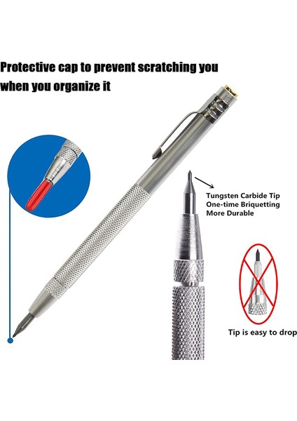 20 Yedek Işaretleme Ucuyla Tungsten Karbür Çizici (Yurt Dışından) modelleri