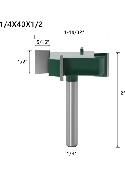 4 Adet Cnc Spoilboard Yüzey Freze Uçları, 1/4 Inç Freze Ucu Seti (Yurt Dışından) indirimleri
