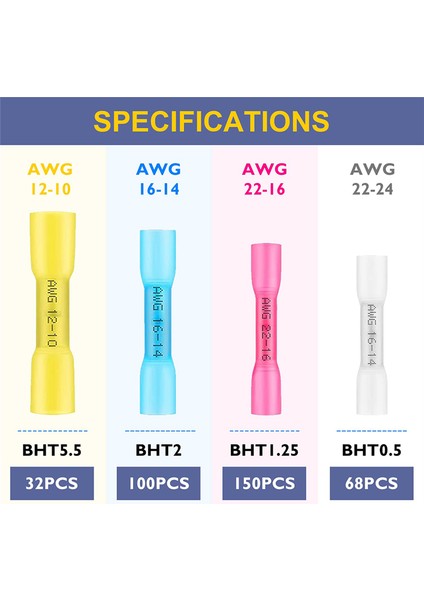 Deniz Sınıfı Su Geçirmez Kablo Konnektörleri Kiti Araç Tekne Kamyon Için (Yurt Dışından) fiyatları
