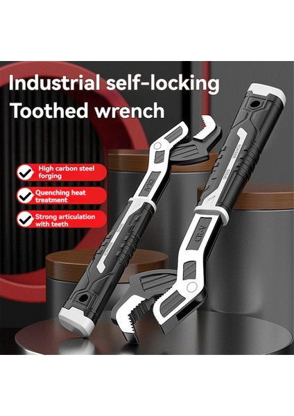 12 Inç Endüstriyel Kendiliğinden Kilitlenen Hassas Aşınma Dişli Anahtarı (Yurt Dışından) fiyatları