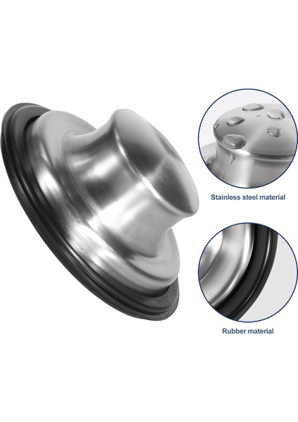 2 Adet Çöp Öğütücü Tıpası 3.35 Inç Standart Mutfak Giderlerine Uygun (Yurt Dışından) indirimleri