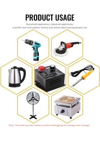 Ac Motor Hız Kontrol Cihazı 120V Değişken Voltaj Regülatörü Ab Fişi (Yurt Dışından) modelleri