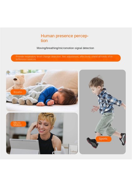 Gömülü Solunum Mikro-Hareket Mobil Radar Algılama Canlı Sensörü (Yurt Dışından)