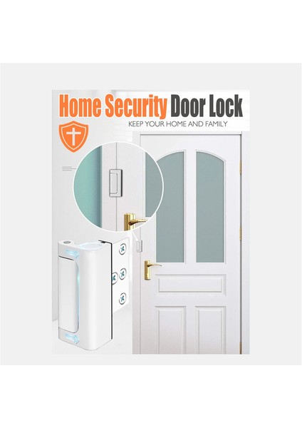 Ev Güvenlik Kapı Kilidi Ev Güçlendirme Kapı Kilidi Siyah (Yurt Dışından) modelleri