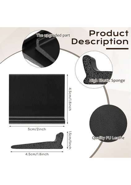 Kapı Köşe Contası Kendinden Yapışkanlı Çerçeve Kapı Köşe Contaları Siyah (Yurt Dışından) fiyatları