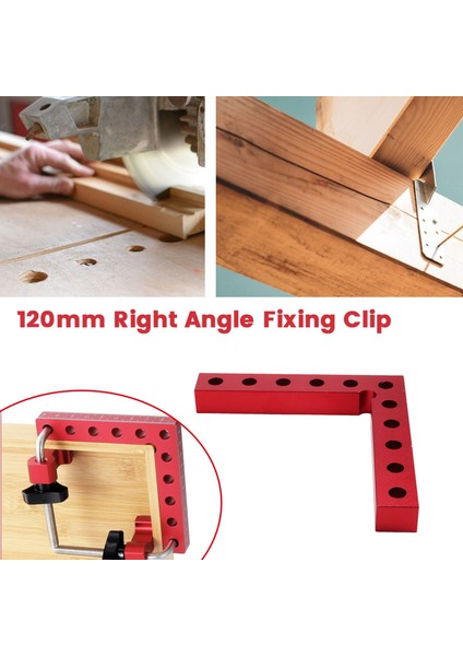 120MM Dik Açı Sabitleme Klipsi 90 Derece L Şeklinde Yardımcı Bağlantı Elemanı (Yurt Dışından) indirimleri