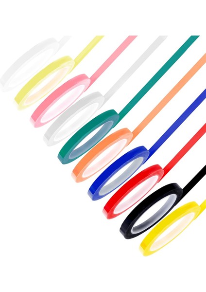 10 Rulo Otoklav Bandı 024 Inç x 2165 Inç 10 Renk (Yurt Dışından)