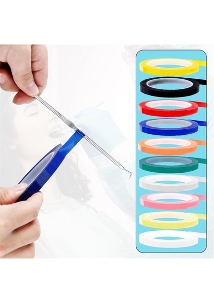 10 Rulo Otoklav Bandı 024 Inç x 2165 Inç 10 Renk (Yurt Dışından) indirimleri