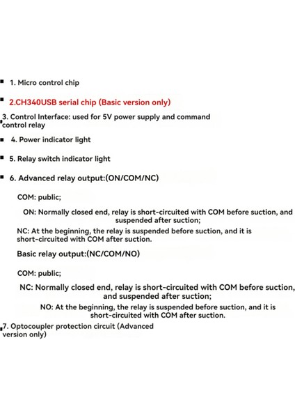 Röle Modülü 1 Kanal Usb'den CH340 Seri Kontrol Röle Modülü (Yurt Dışından) fırsatları