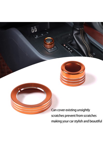 Far ANAHTARI4WD Düğme Halkası Kapağı Turuncu (Yurt Dışından) modelleri