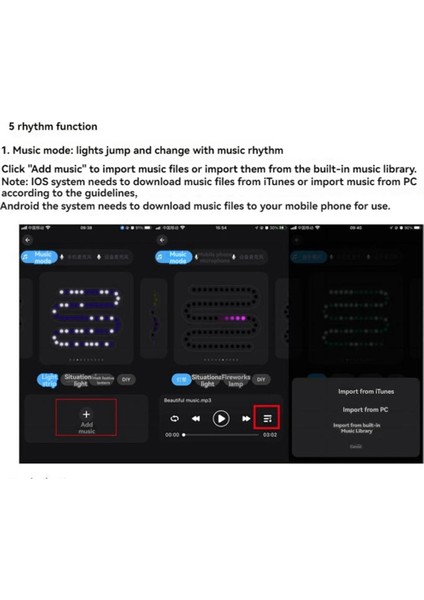LED 44 Tuşlu Bluetooth Sesle Etkinleştirilen Akıllı Karartma Kontrol Cihazı B (Yurt Dışından) indirimleri