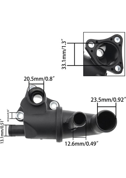 Termostat Muhafazası Su Çıkış Borusu 25611-02801 (Yurt Dışından) indirimleri