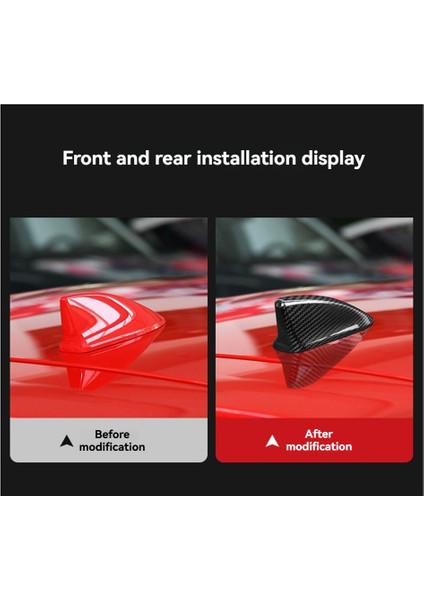 Araba Anteni Tavan Anteni Sinyal Yüzgeci Kapağı Trim Sticker (Yurt Dışından) indirimleri