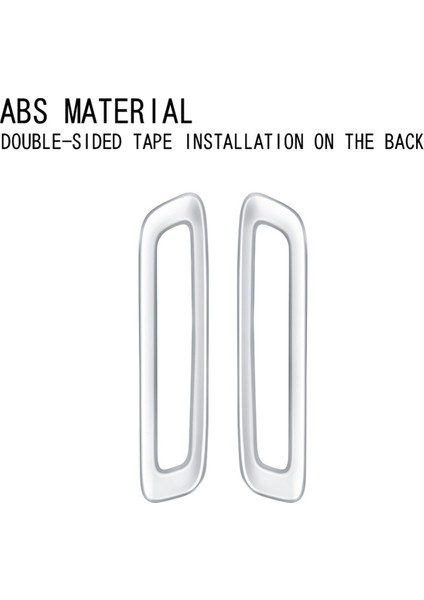 -60 22-23 Rhd Gümüş A Sütun Çıkış Çerçevesi Stickerı (Yurt Dışından) fiyatları