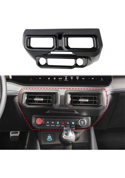 2024 Karbon Fiber Için Orta Konsol Hava Menfezi Kapağı Döşemesi (Yurt Dışından) fırsatları