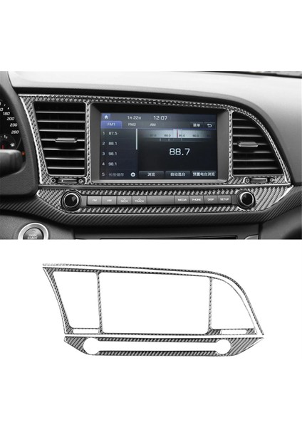 Orta Konsol Navigasyon Kapak Paneli Çerçeve Aksesuarları Için (Yurt Dışından)