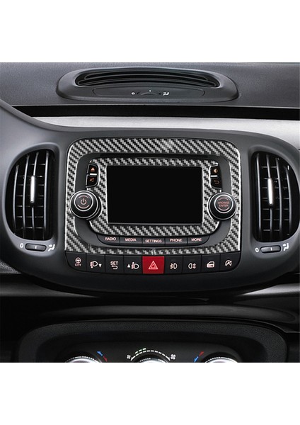 500L 2014-2017 Merkezi Kontrol Navigasyon Çerçeve Kapağı Döşemesi (Yurt Dışından)