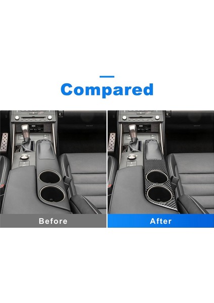 Karbon Fiber Orta Konsol Bardak Tutucu Panel Kapağı Çıkartma Döşemesi (Yurt Dışından) modelleri