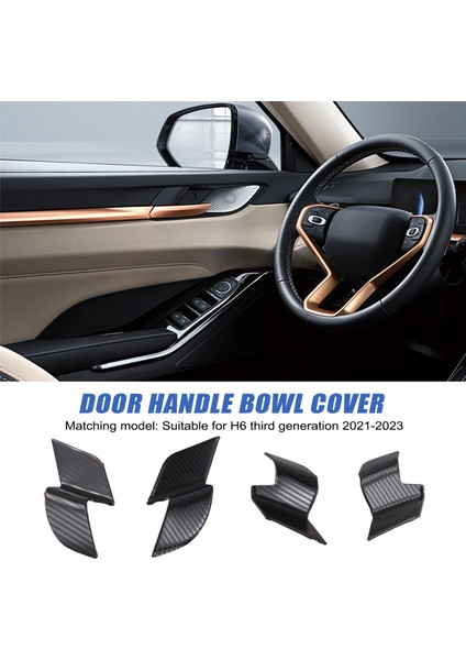 Araba Iç Kapı Kolu Kase Kapağı Döşeme Iç Karbon Fiber (Yurt Dışından) indirimleri