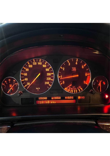 E39 5 Serisi E38 7 Serisi E53 X5 Için Araba Hız Göstergesi Kapağı (Yurt Dışından)