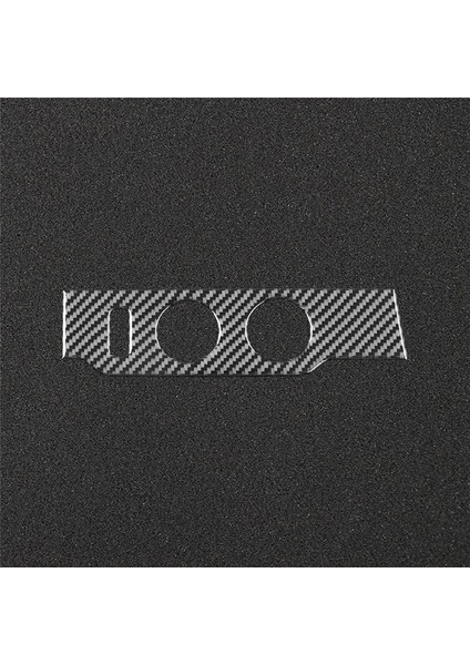 Araba Far Anahtarı Kontrol Düğmesi Kapağı Trim Sticker Aksesuarları (Yurt Dışından)