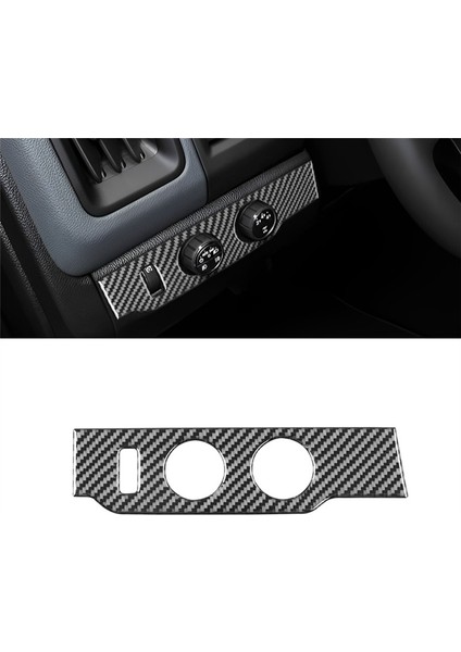 Araba Far Anahtarı Kontrol Düğmesi Kapağı Trim Sticker Aksesuarları (Yurt Dışından) indirimleri