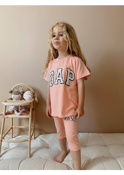 Yigit Butik Bermuda Taytlı Kız Çocuk Takım modelleri