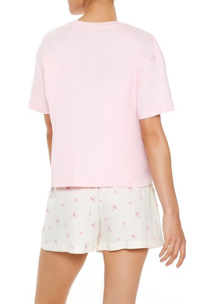 Naps Yazılı Pijama Tişört