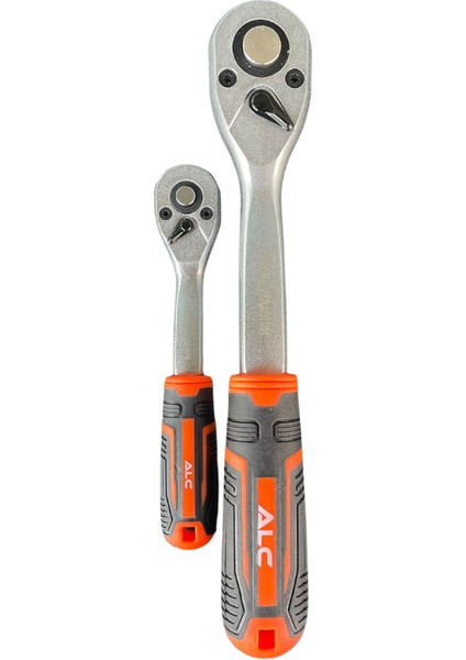 1/4" ve 1/2" Pro Cırcır Kolu 72 Diş Kaliteli Iki Ürün Bir Arada