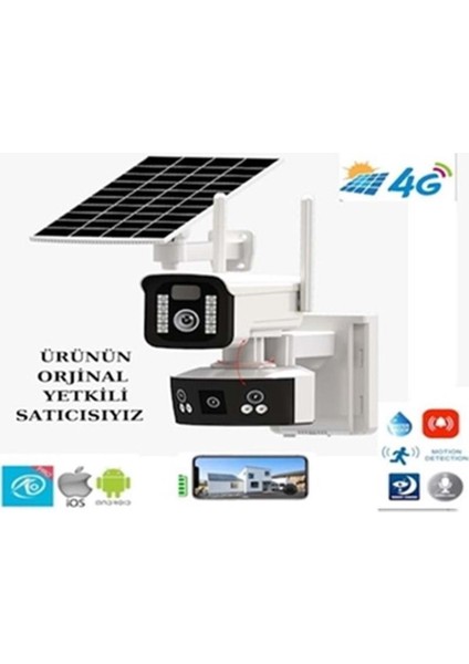 -3920 6mp 4g Solar Dual Lens Ptz Camera modelleri