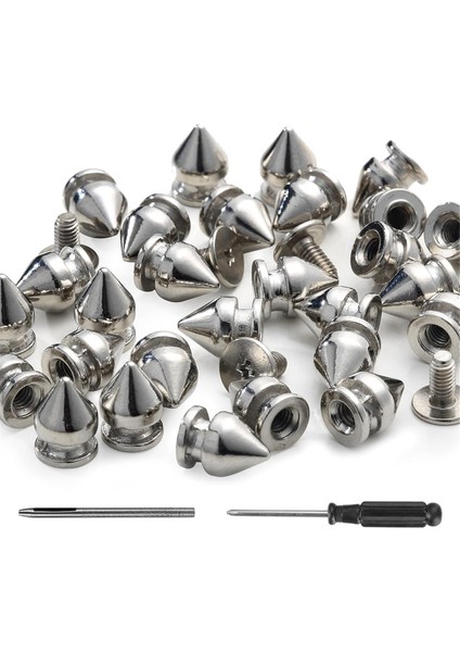 100 Paket Çivili ve Saplamalar 9,5 mm Giysiler Için Çivili Metal Saplamalar Perçinler (Yurt Dışından)