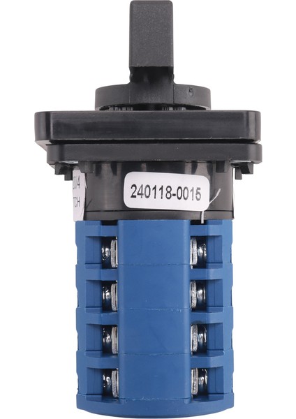 Döner Anahtar Açık-Kapalı-Açık 3 Pozisyon 4 Faz 20A 500V Motor Anahtarı (Yurt Dışından)