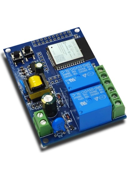 ESP32 Röle Modülü Çift Kanal Wifi Bluetooth Röle Modülü (Yurt Dışından)