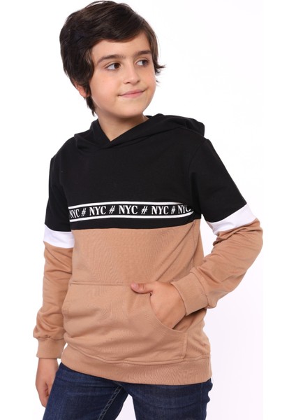 Erkek Çocuk Baskılı Sweatshirt
