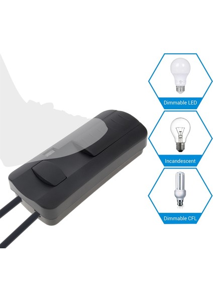 220V Ayak Dimmer Anahtarı Ayakla Çalışan LED Dimmer Anahtarı (Yurt Dışından)