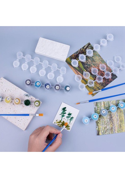 20 Şerit 120 Kutu Boş Boya Şeritleri Boya Kavanozu Bardakları (Yurt Dışından) fırsatları